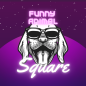 Funny Animal Square